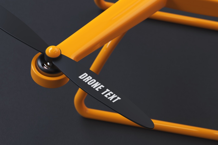 無(wú)人機(jī)ps樣機(jī)場(chǎng)景，免費(fèi)航拍飛行器產(chǎn)品效果圖設(shè)計(jì)，飛機(jī)logo樣機(jī)psd素材