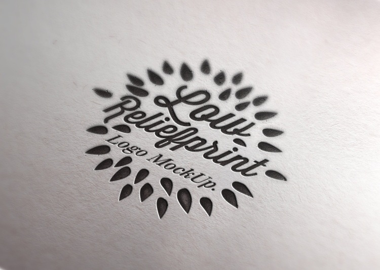 凹凸不平的样机psd模版