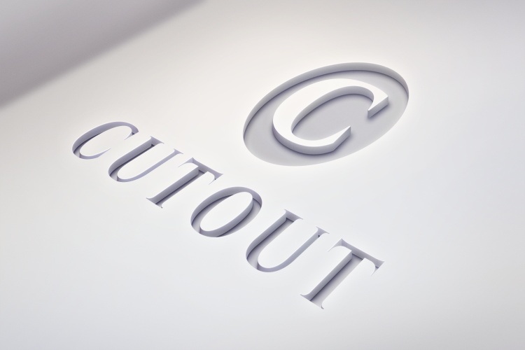 凹凸感极强的logo效果ps样机