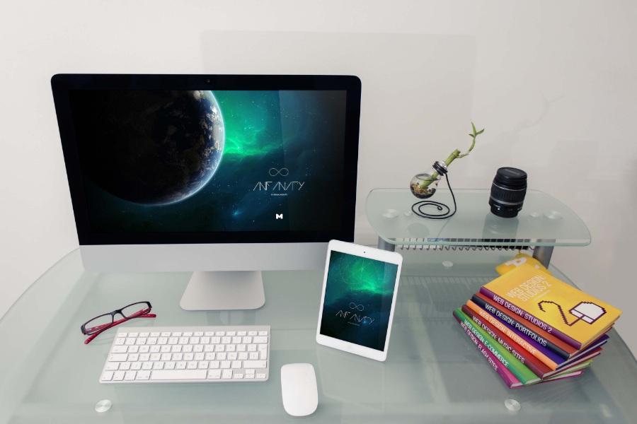 三合一苹果电脑样机