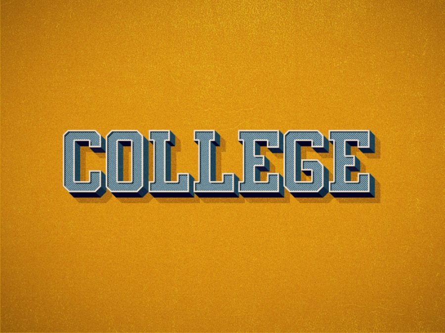 怀旧复古时光机3d立体字