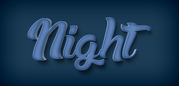 昏暗場(chǎng)景中的3d立體字特效樣機(jī)素材