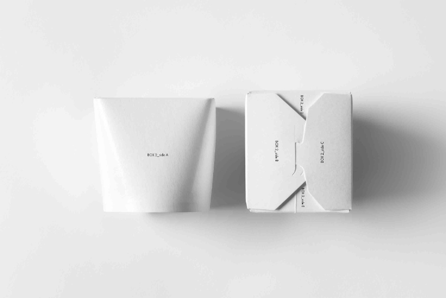 食品纸盒包装设计样机mockups素材