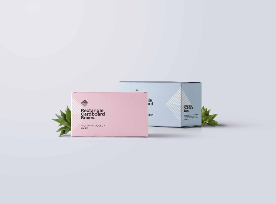 礼品包装盒样机素材