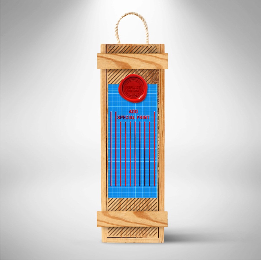 葡萄酒包装设计样机