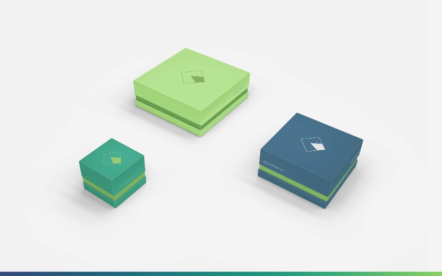 大中小號(hào)包裝盒mockups