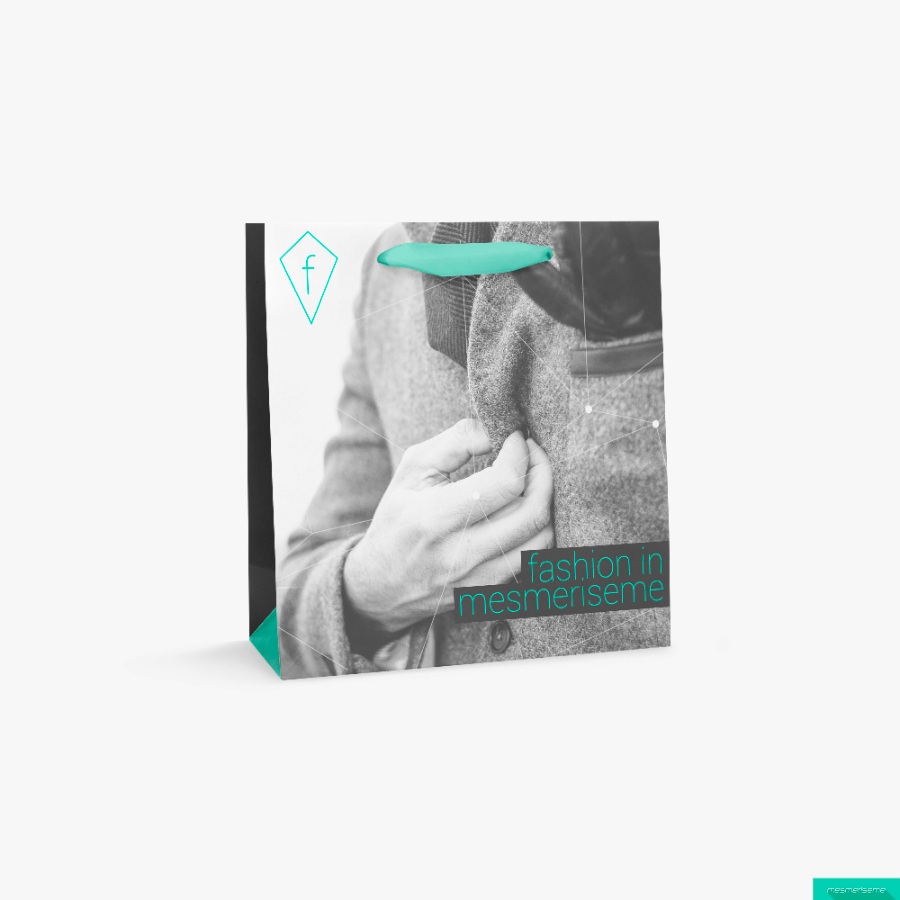 带图案的手提袋PS样机资源