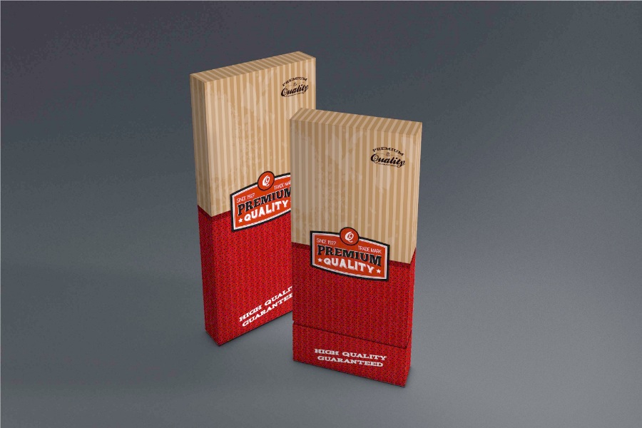 紙盒系列包裝貼圖mockups素材