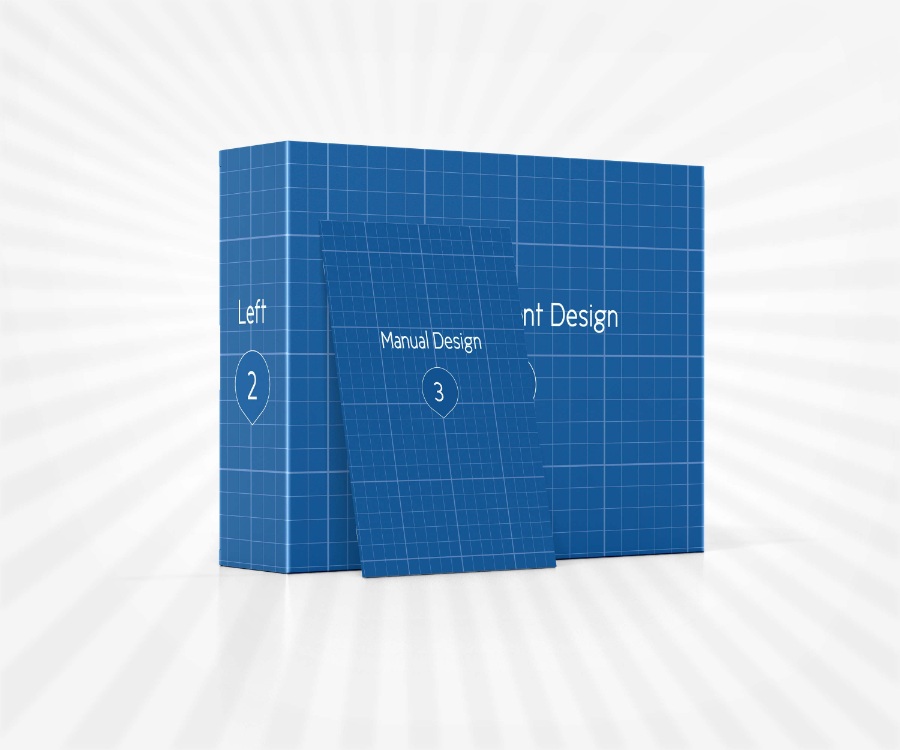 书籍纸盒系列包装mockups素材