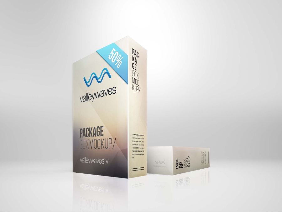 软件盒包装设计师素材Mockups