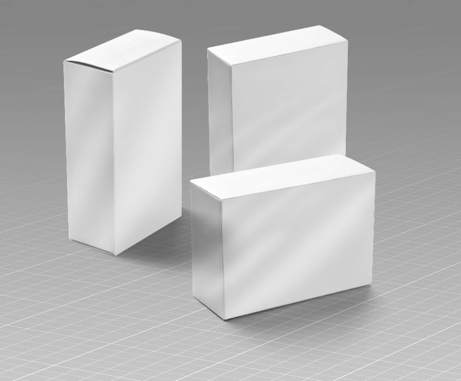 立体包装psd样机模型