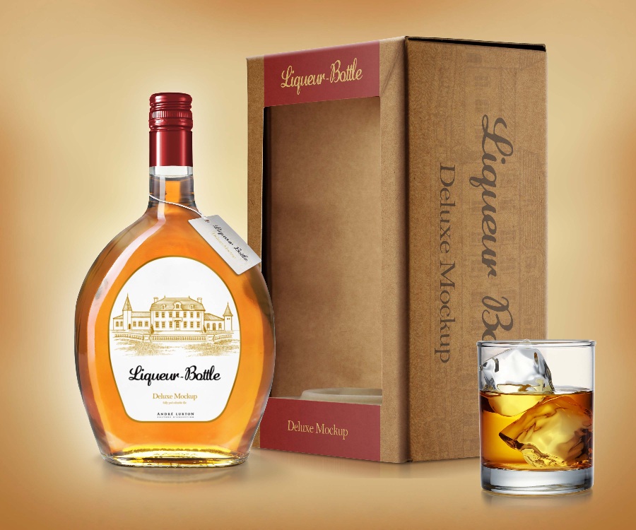 蹦迪洋酒Mockups貼圖素材