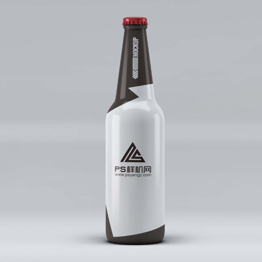 啤酒包裝展示Mockups