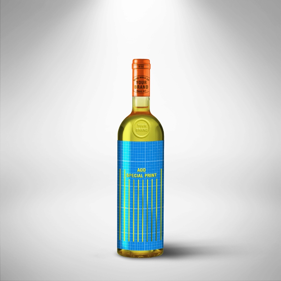 葡萄酒包装样机素材