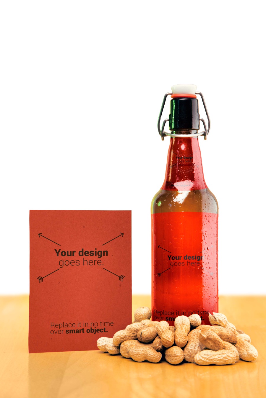啤酒包装设计Mockups