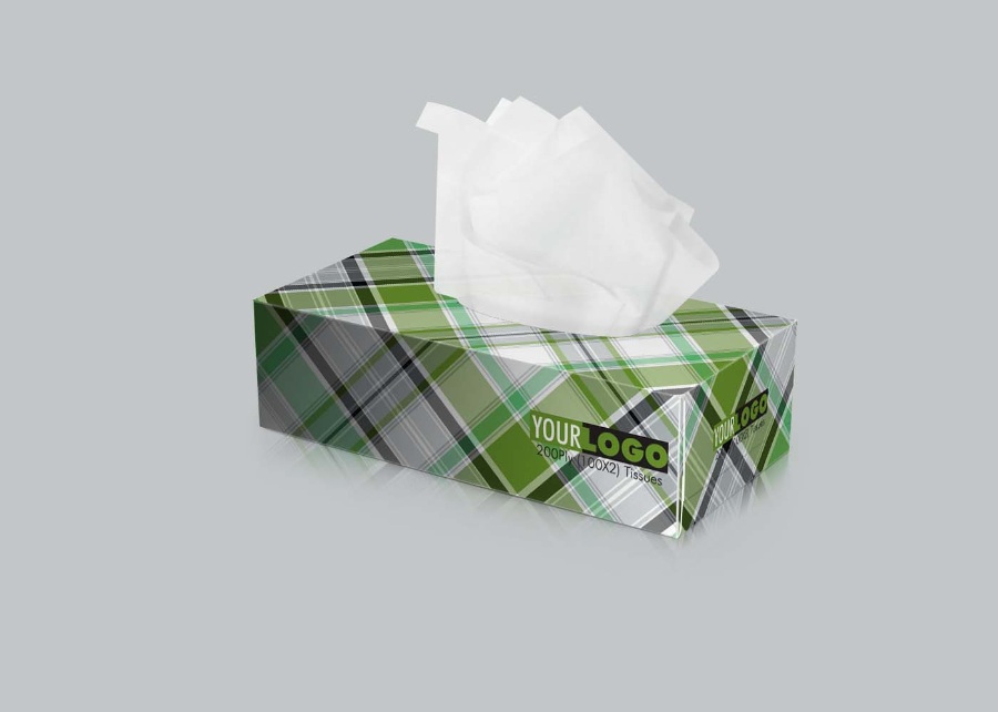 餐巾纸盒Mockups设计素材