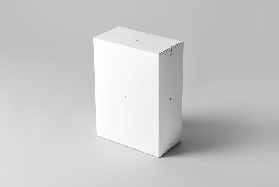 绿色包装设计产品展示图psd样机