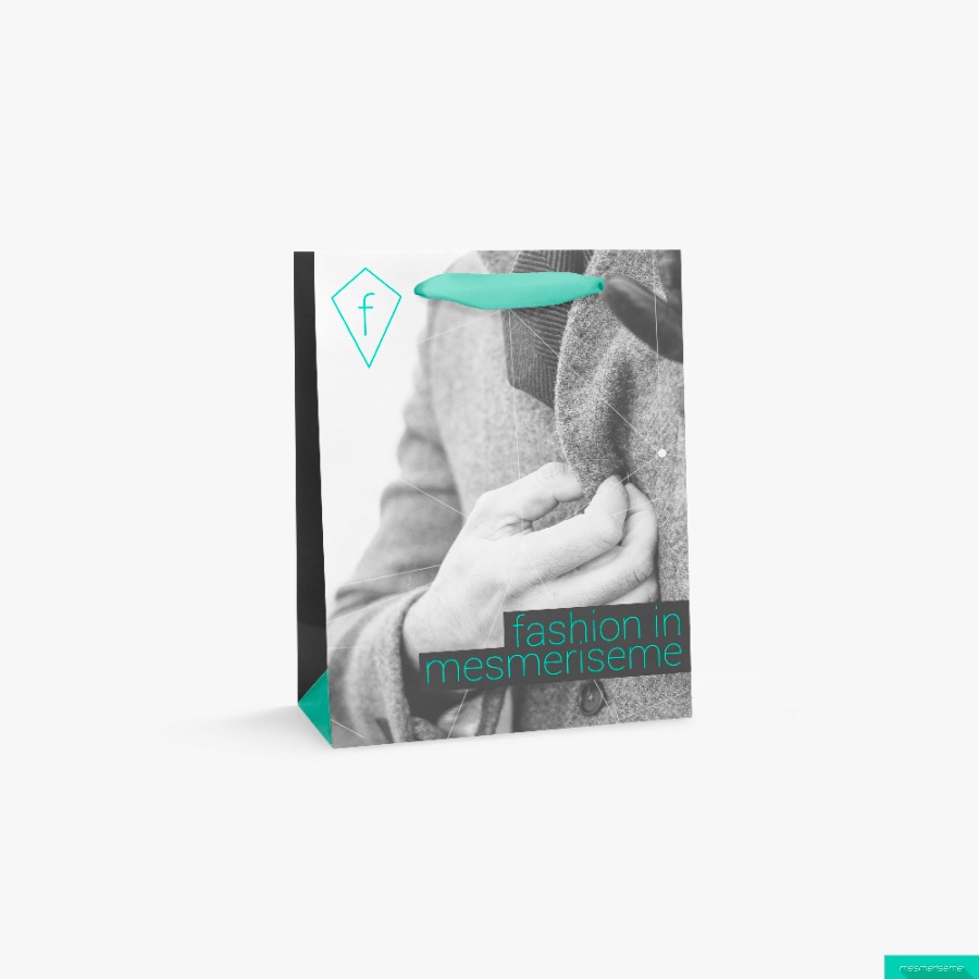 适合填图案的PS样机手提袋