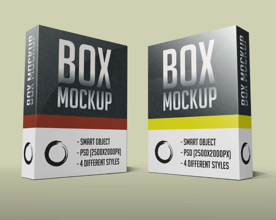 軟件盒系列包裝設(shè)計(jì)Mockups