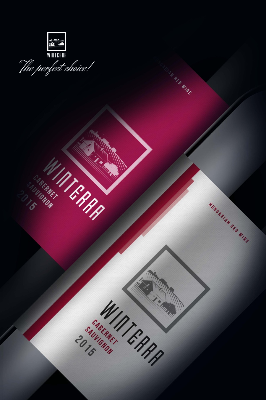 红酒产品样机psd