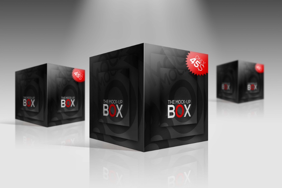 軟件盒包裝設(shè)計Mockups