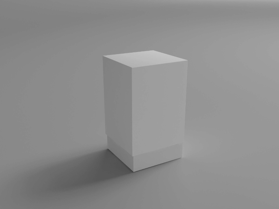 精致套盒纸箱包装psd样机素材