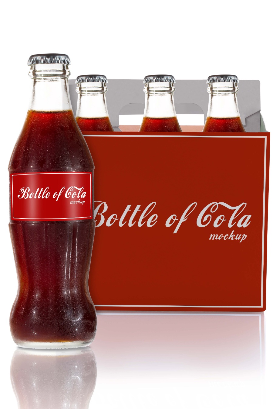 玻璃瓶飲料樣機(jī)psd