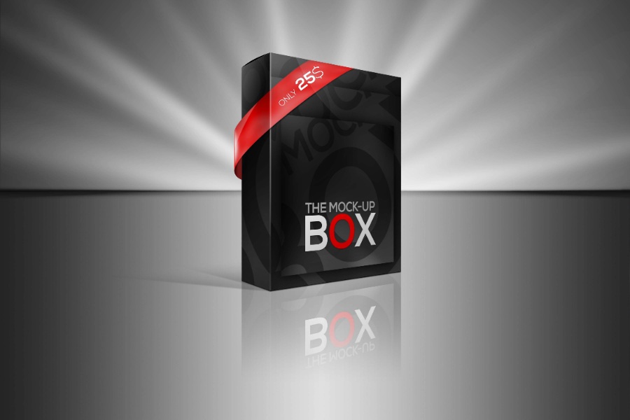 音乐cd软件盒Mockups资源