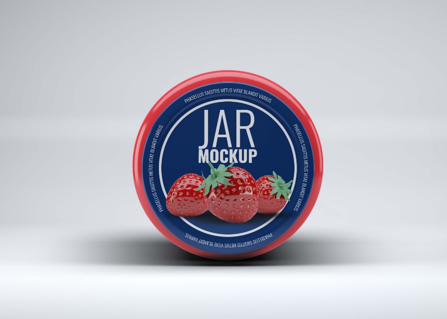 罐形包装ps样机图片