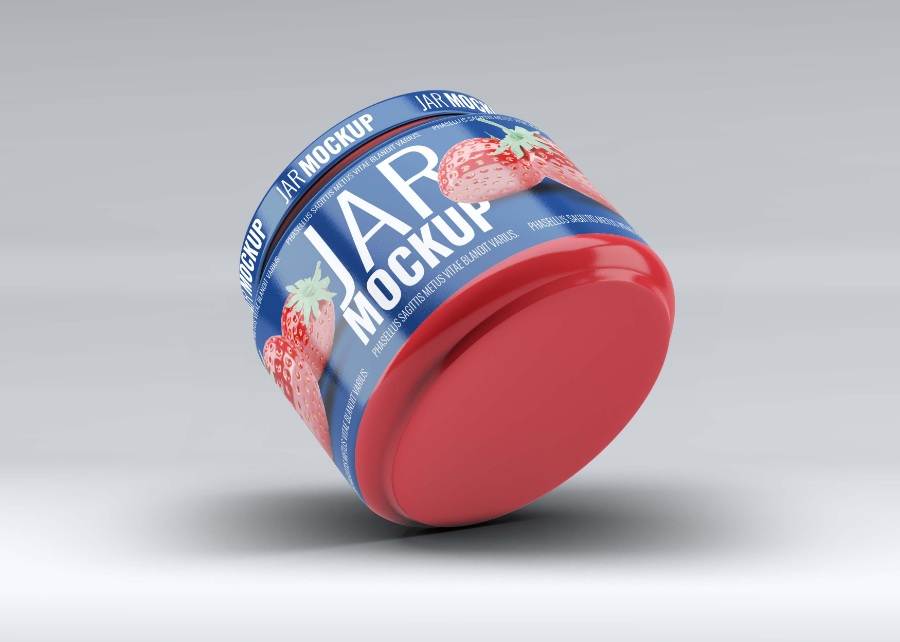 罐形包装样机贴图