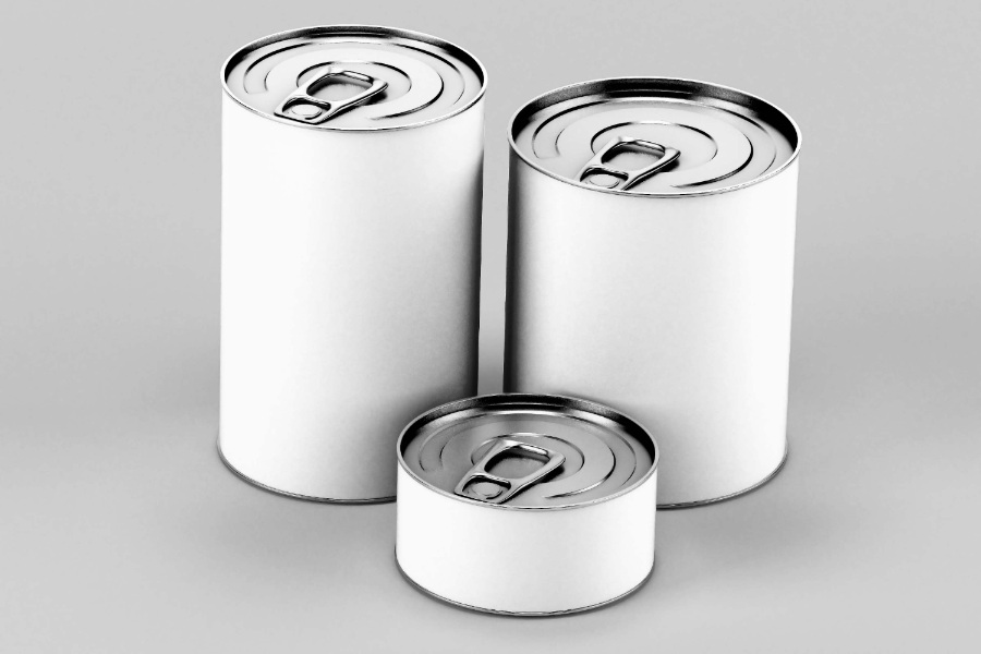 罐形包装mockups图片下载