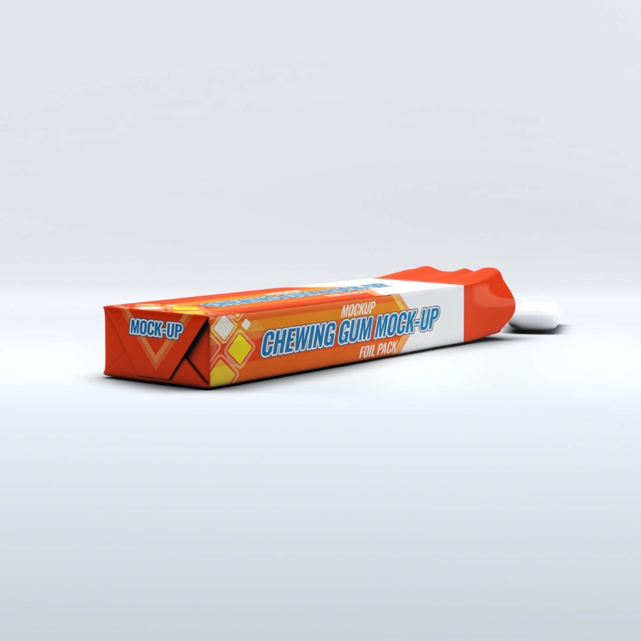 巧克力口香糖mockups模板