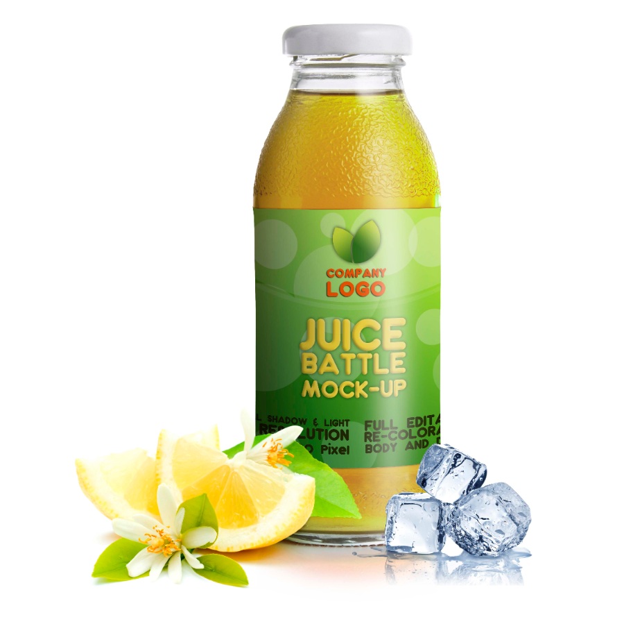 果汁包裝瓶體設(shè)計(jì)ps樣機(jī)