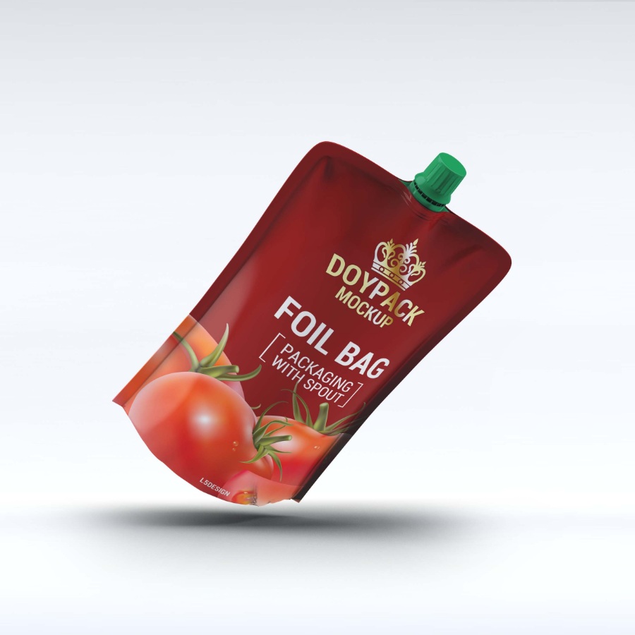 箔袋包装设计mockups