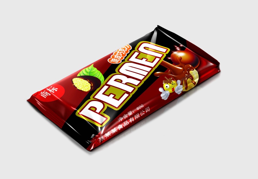 巧克力口香糖样机素材下载