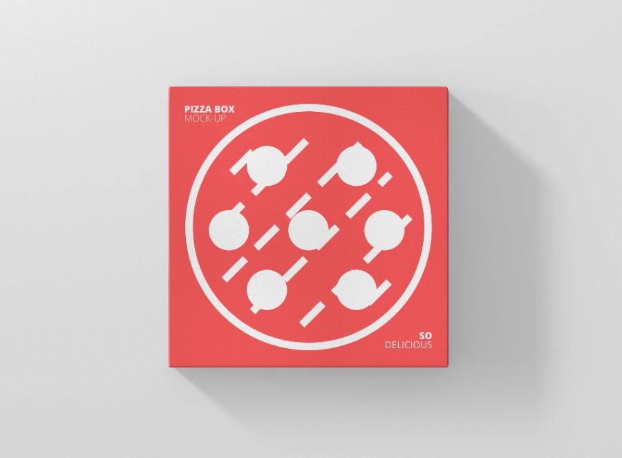 披萨包装设计展示样机