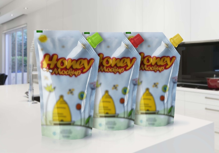 袋装饮料psd样机