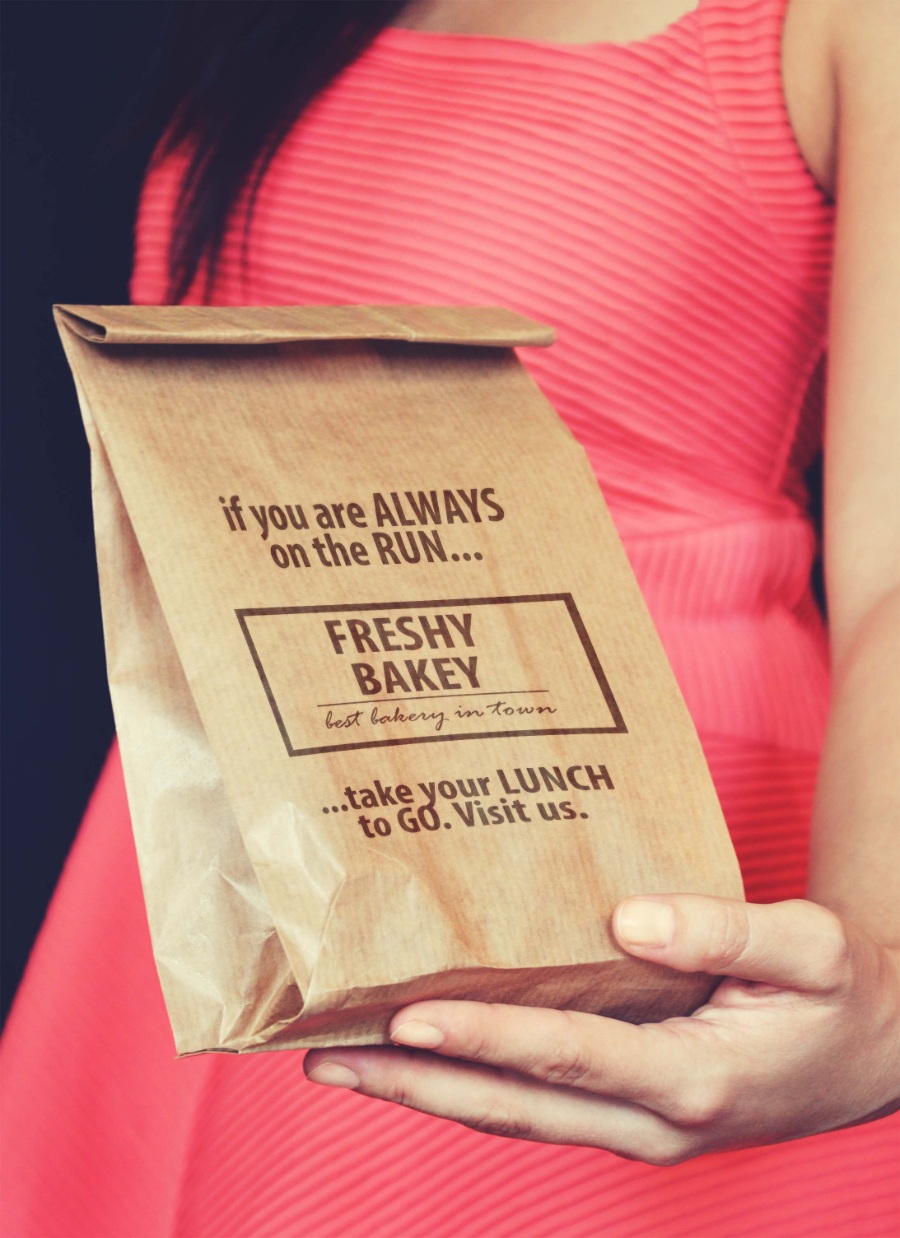 牛皮纸袋包装设计效果图