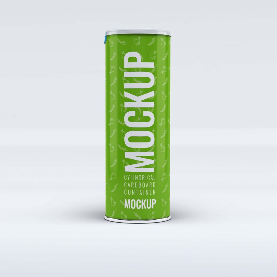 薯片罐型包装样机