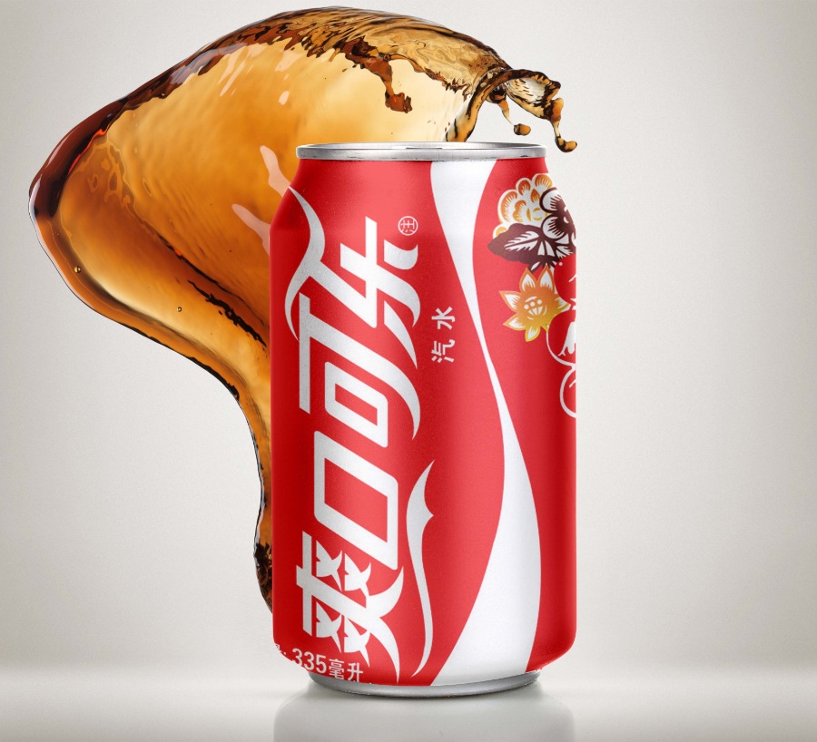 可樂飲料ps樣機素材