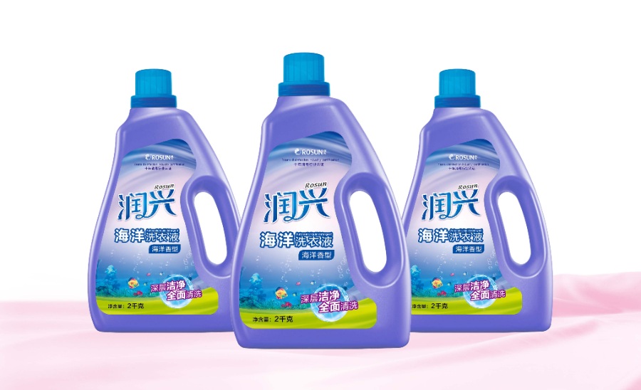 洗衣液包裝設計展示樣機