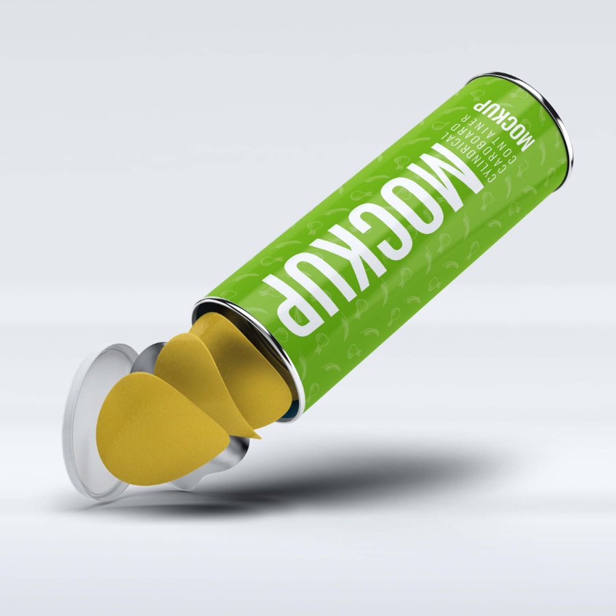 薯片罐型包装设计提案样机