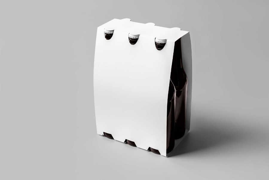 啤酒瓶體外包裝側(cè)面ps樣機(jī)