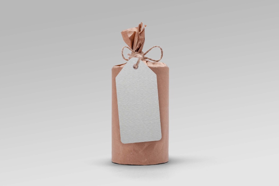 咖啡茶叶罐包装设计样机素材