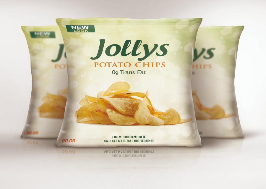 食品包裝袋樣機模型