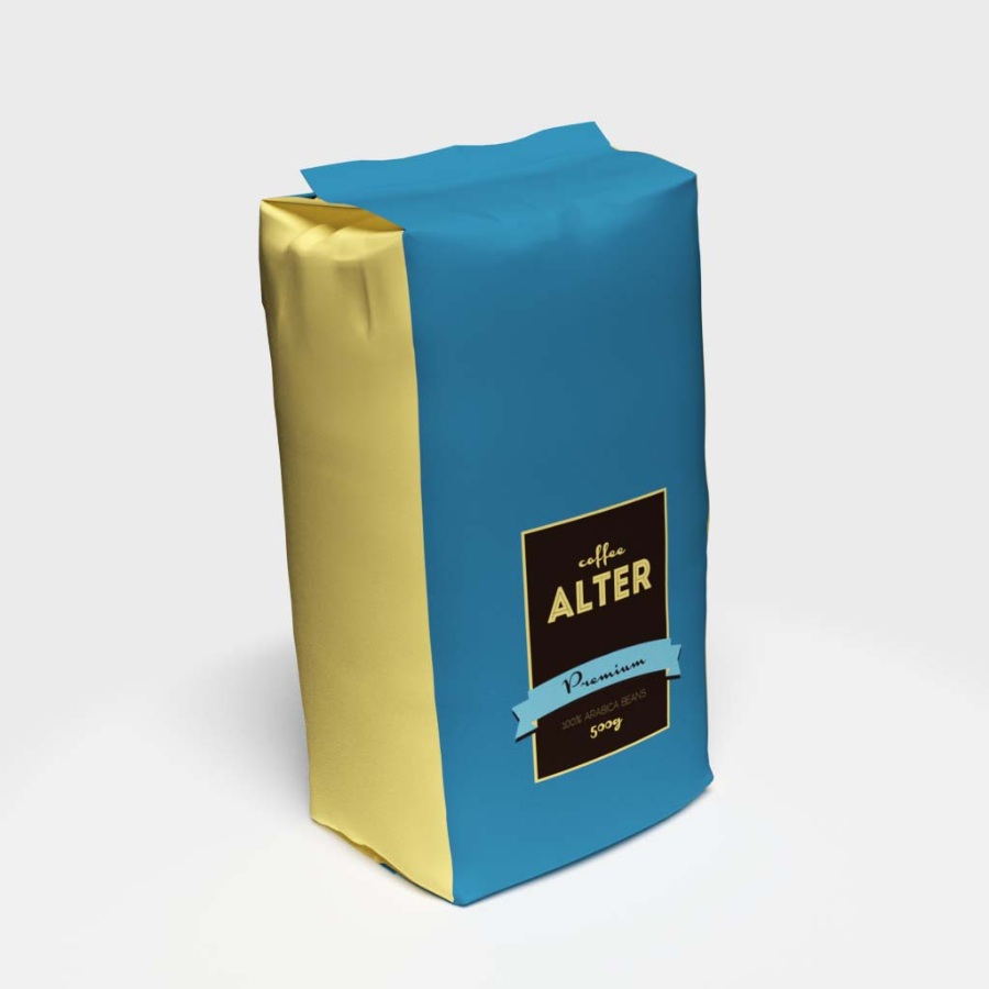 咖啡包装ps样机素材模版