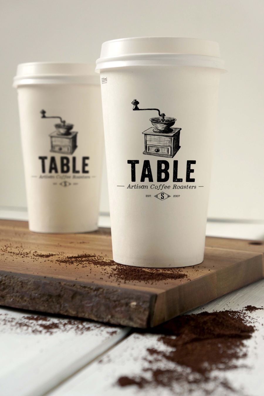 咖啡包装ps样机素材模板