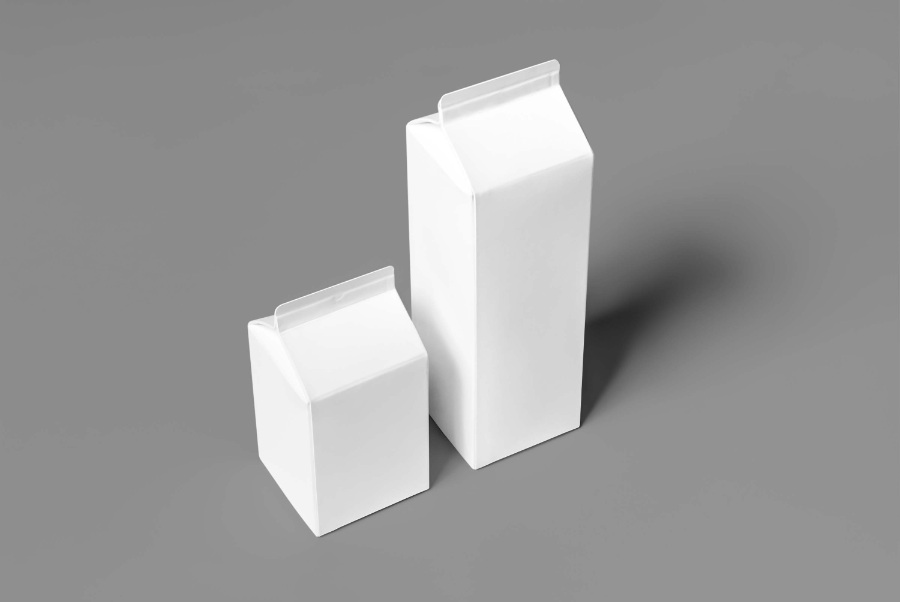 牛奶包裝樣機(jī)生成模板