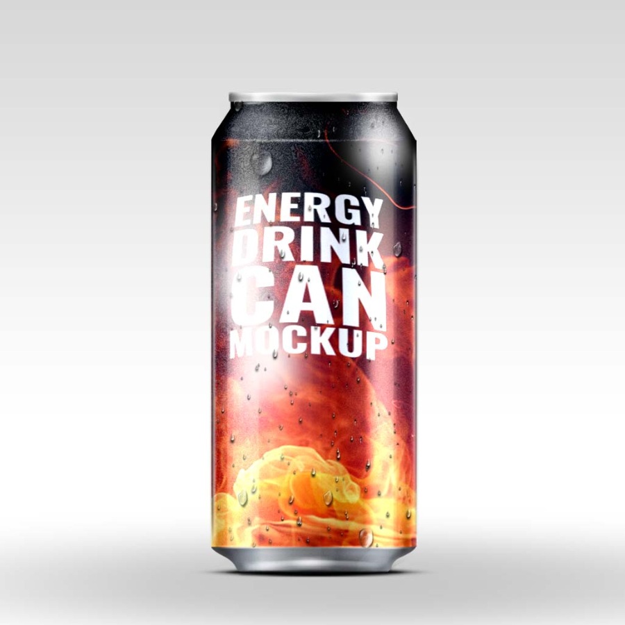 罐装饮料ps样机模板百度云下载