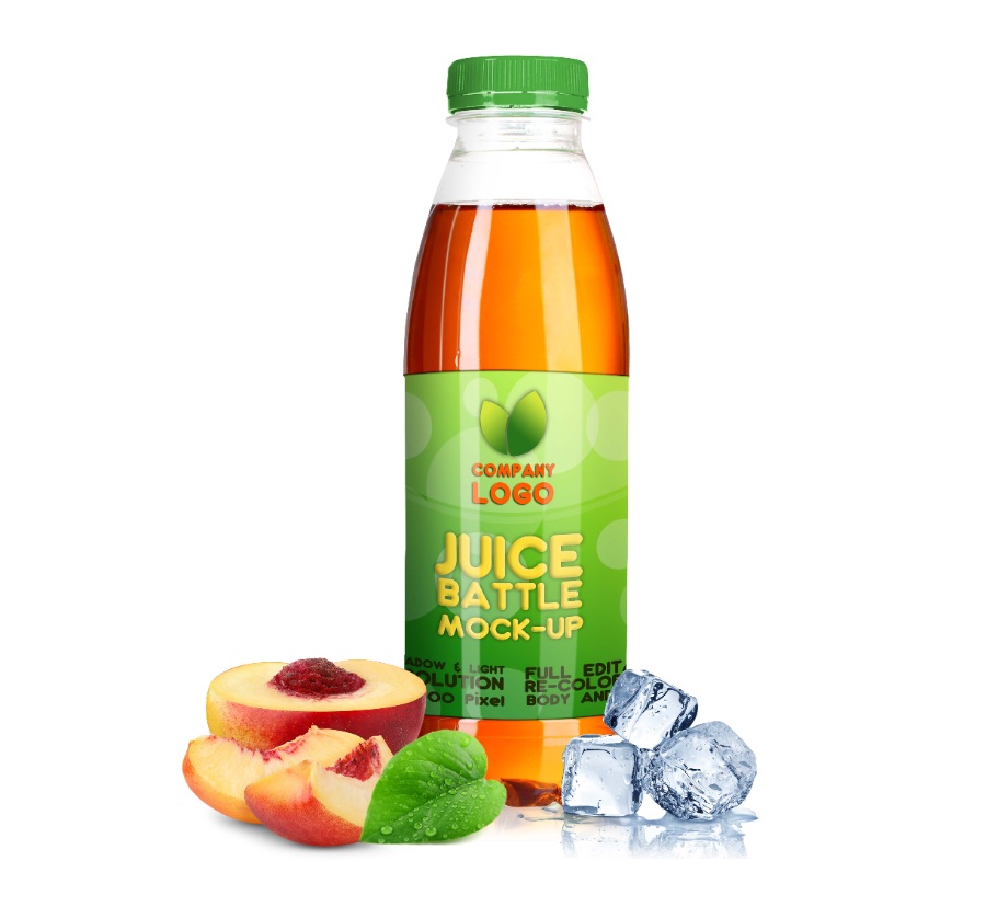 果汁包装ps样机素材